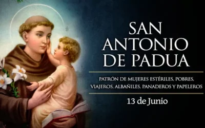 Hoy celebramos a San Antonio de Padua, el santo que tuvo en brazos al Niño Jesús