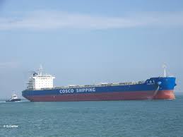 Encalló otro buque en Timbúes con 41.935 toneladas de harina de soja