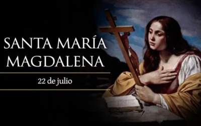 Hoy es la fiesta de Santa María Magdalena, la primera mujer que vio a Cristo resucitado