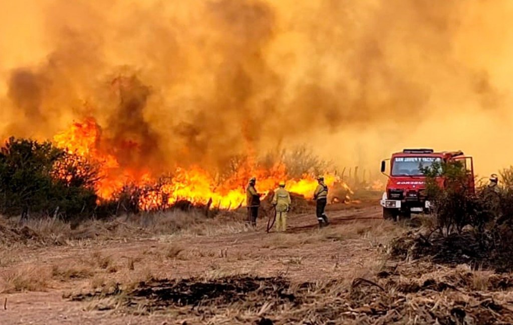 Traslasierra, el nuevo foco de incendio que crece y preocupa a Córdoba