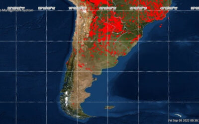 Alerta por incendios: imágenes satelitales muestran un rápido aumento de los focos de calor