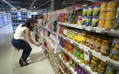 Los precios de los alimentos subieron 5% mensual y muestran una desaceleración por cuarta semana consecutiva