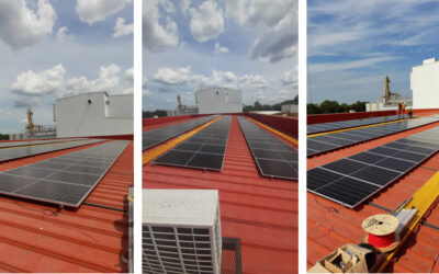 Una empresa instala 90 paneles solares en su planta de Venado Tuerto