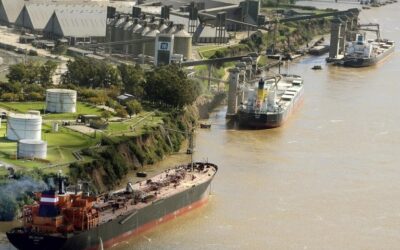 Efecto sequía: estiman que el ingreso de buques graneleros a los puertos argentinos será la mitad que en 2022