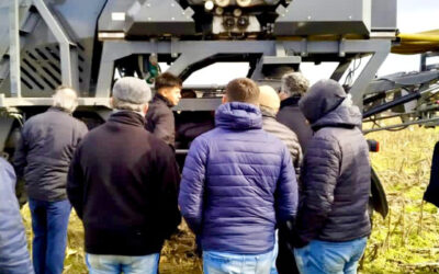 Indecar realiza una serie de demostraciones a campo con sus sembradoras y fertilizadoras
