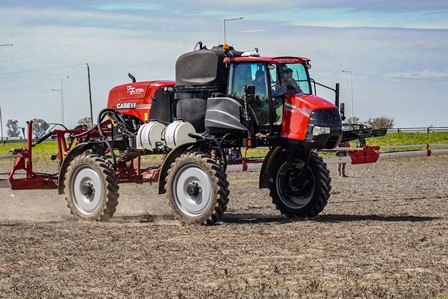 Case IH puso a prueba la eficiencia del Patriot 300