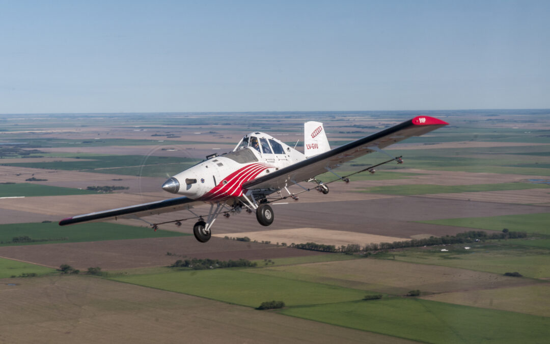 Innovación y sustentabilidad de la mano de la aviación agrícola en La Rural