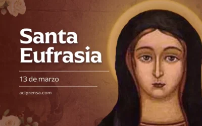 Hoy se conmemora a Santa Eufrasia, la joven virgen que renunció a todos sus privilegios por Cristo