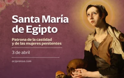 Hoy celebramos a Santa María de Egipto, ella se fue al desierto por rechazar al pecado