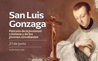 Hoy celebramos a San Luis Gonzaga, hijo ejemplar y patrono de la juventud