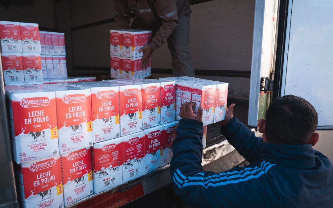 Mastellone Hnos. entregará más de 80.000 vasos de leche a Bancos de Alimentos Argentina
