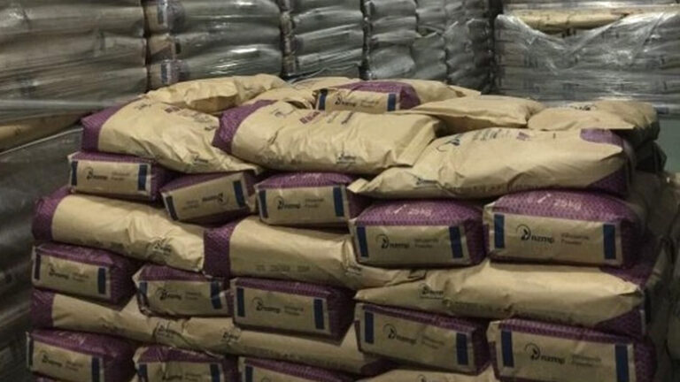 La leche en polvo vuelve a subir por encima de los U$S4.000 la tonelada en el mercado internacional