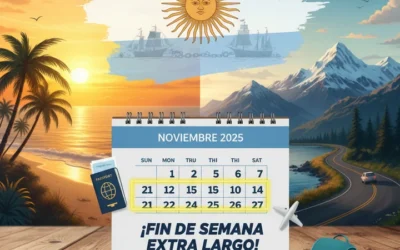 Fin de Semana Extralargo del 21 noviembre