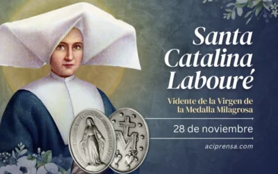 Hoy se celebra a Santa Catalina Labouré, vidente de la Medalla Milagrosa