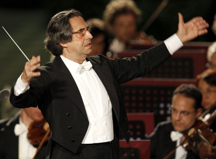 El director músico Riccardo Muti, ganador del Premio Ratzinger 2025