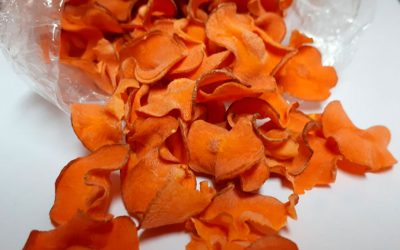 El descarte productivo de zanahoria se convierte en snacks saludables