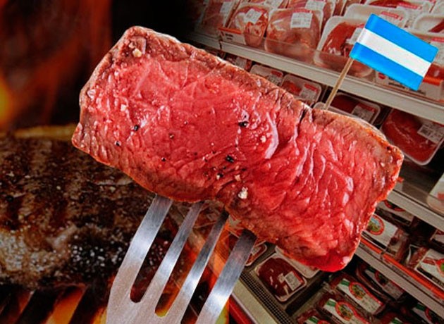 Leves alzas en diciembre del precio de la carne vacuna al consumidor