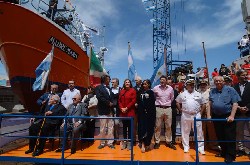 Agroindustria participó de la botadura del buque pesquero «Madre María»