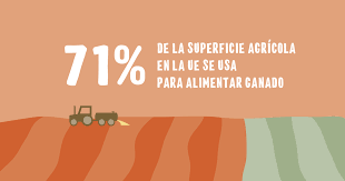 El 71% de las tierras agrícolas de Europa se destinan al ganado