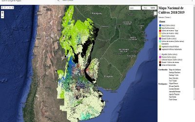 El primer mapa nacional de cultivos extensivos cubre 118 millones de hectáreas