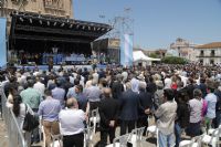 Frente a Macri y Fernández, la Iglesia pidió «no caer en la tentación de querer destruir al otro»