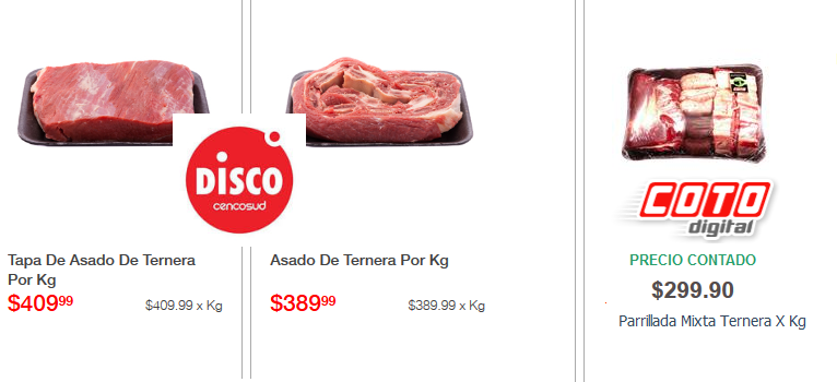 Cadenas de supermercados argentinas siguen vendiendo carne de una categoría comercial que ya no existe