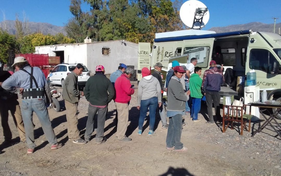 En 2019 el RENATRE registró más de 143.000 trabajadores y 5.100 empleadores rurales