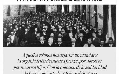 Cumplimos 108 años de vida luchando por los pequeños y medianos productores