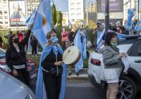 Nuevo banderazo en el obelisco y distintas ciudades del país