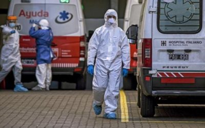 Reportaron 12.725 nuevos casos y 135 muertes por coronavirus en las últimas 24 horas en el país