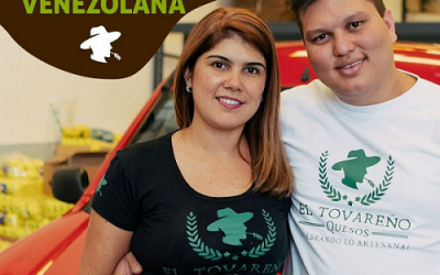 Pareja de venezolanos montó en Argentina una empresa de alimentos que no para de crecer: «Nuestra intención es traer a todos»