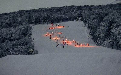 Emotivo lanzamiento de temporada invernal en Cerro Castor