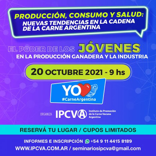 ¡Nuevo seminario del IPCVA para los jóvenes de la cadena de ganados y carnes!