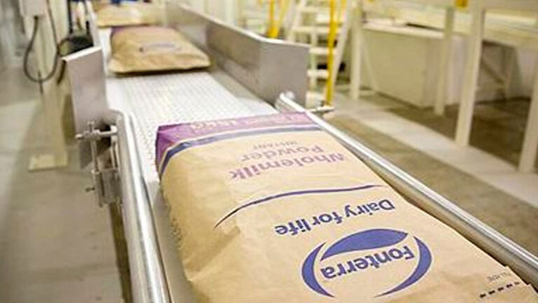 Global Dairy Trade: Cae más de un 3% el precio de la leche en polvo