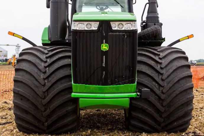 Tractores: Los neumáticos se agrandan