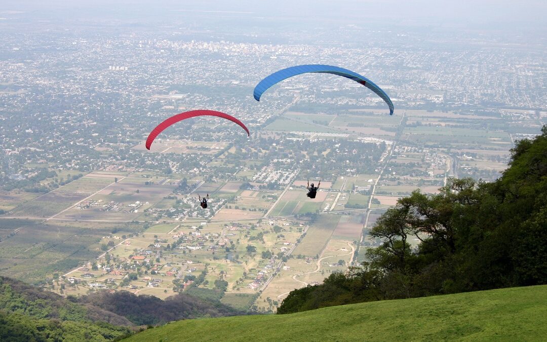 Una de las pistas de parapente más reconocidas del mundo está en Tucumán