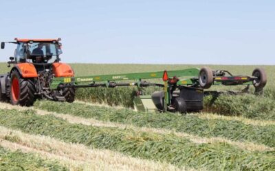 Gauss Landtechink presenta su línea de segadoras Krone en Argentina