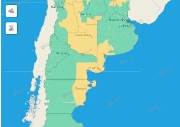 Hay alerta por fuertes tormentas en 13 provincias