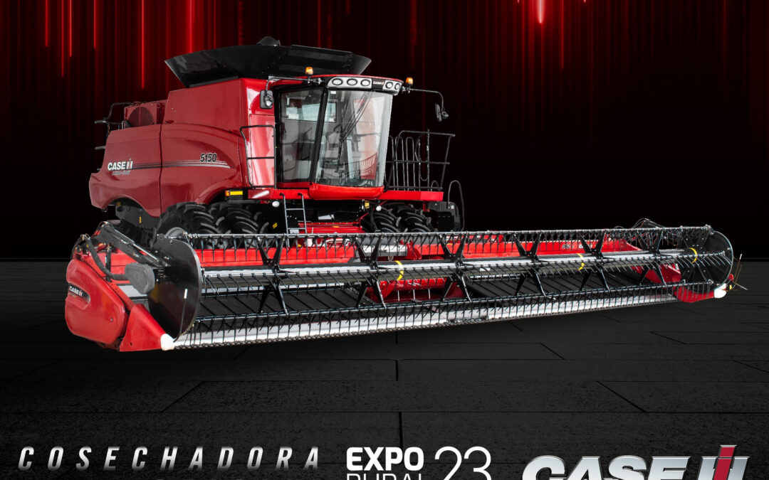 Case IH, cosechadora oficial en la Expo Rural 2023