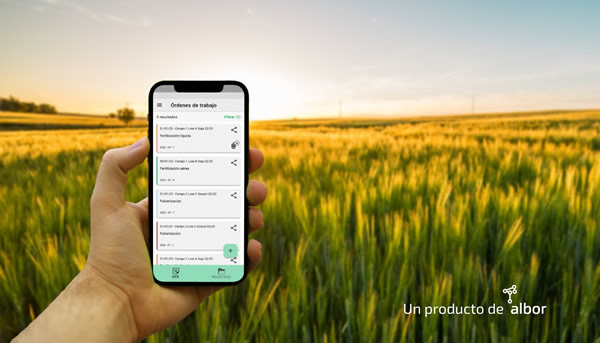Nueva aplicación para ordenar el trabajo diario en el campo