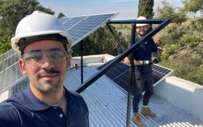 Se conocieron en Australia y decidieron volver al país para apostar a la energía solar