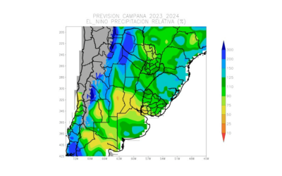 Perspectiva Agroclimática 2023/2024 en el Área Agrícola del conosur