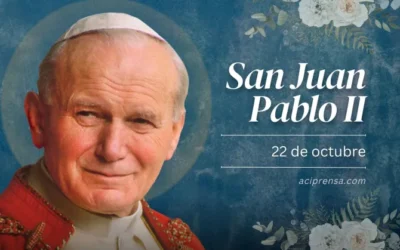 Hoy 22 de octubre celebramos a San Juan Pablo II, Papa