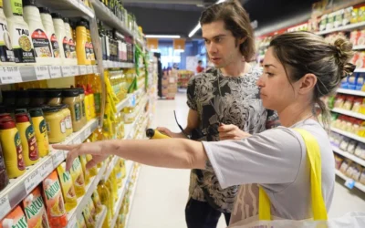 Fuerte desaceleración en el ritmo de aumento del precio de los alimentos en el inicio de abril