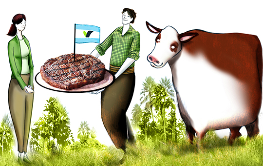 Primer ganadero que certifica carne libre de deforestación