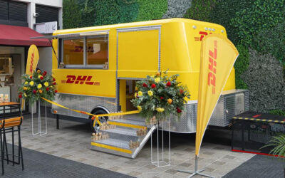 DHL Express abre su primer punto de venta móvil sustentable en Argentina