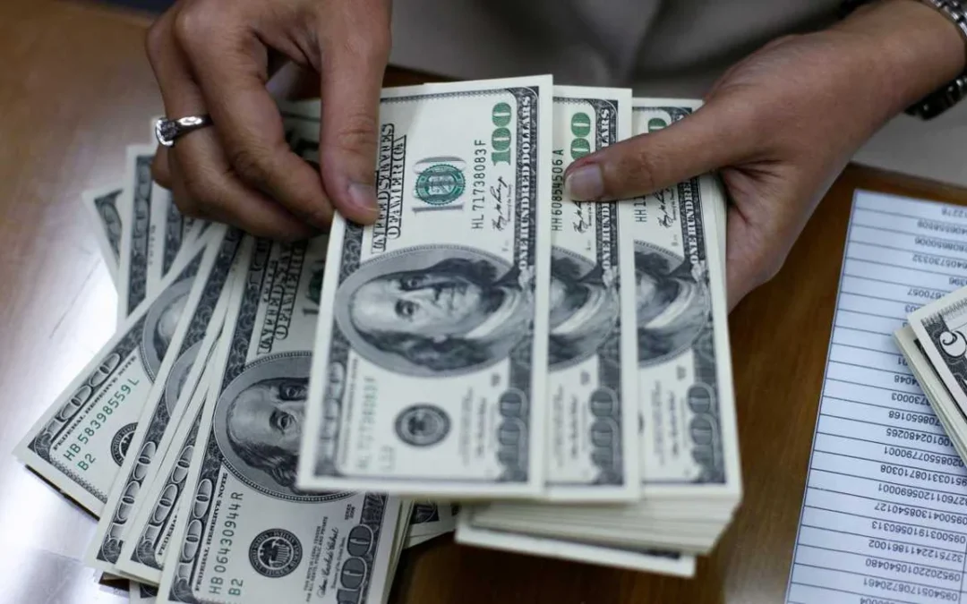El dólar operó por debajo de los $1.200 y las reservas subieron fuerte por la apreciación del oro
