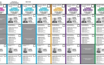 Oficializaron en el boletín la forma de la Boleta Única de Papel que aprobó el Congreso