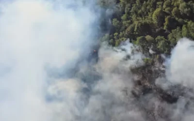 El incendio en el Parque Nacional Nahuel Huapi avanza y ya son más de 2000 las hectáreas afectadas