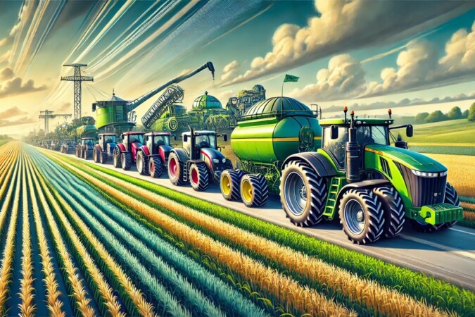 Ventas de maquinaria agrícola en el año 2024